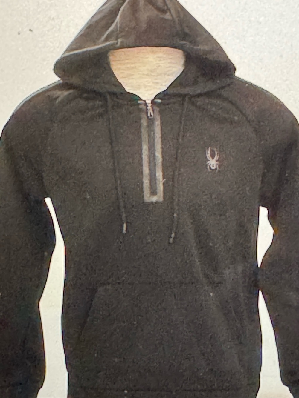 Spider active proweb 1/4 zip hoodie layering ski running outdoor